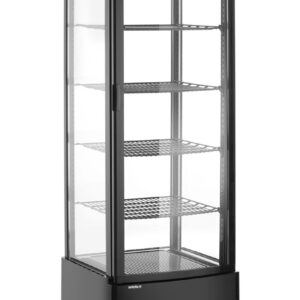 Witryna chłodnicza, 270 l, Arktic, czarny, 230V/290W, 556x526x(H)1913mm