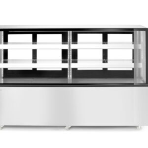Witryna chłodnicza 2-półkowa, Arktic, 610L, 230V/500W, 1824x677x(H)1230mm