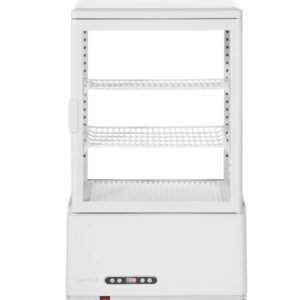 Witryna chłodnicza nastawna, 58 l, Arktic, biały, 230V/170W, 452x406x(H)830mm