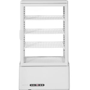Witryna chłodnicza nastawna, 68 l, Arktic, biały, 230V/170W, 444x397x(H)875mm