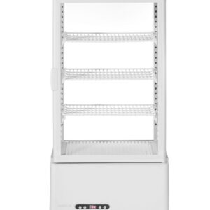 Witryna chłodnicza nastawna, 78 l, Arktic, biały, 230V/170W, 444x397x(H)940mm
