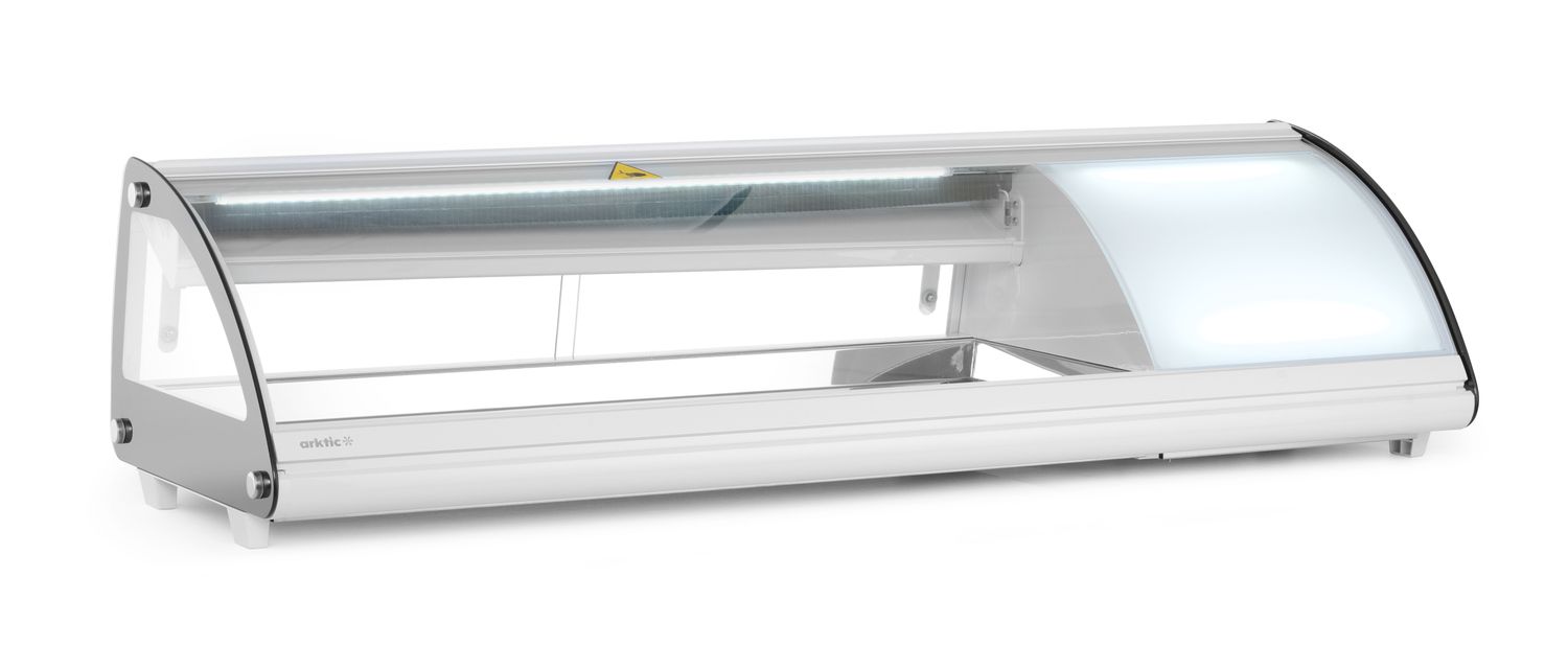 Witryna chłodnicza 5x GN 1/3, Arktic, 230V/160W, 1307x445x(H)327mm - obrazek 6