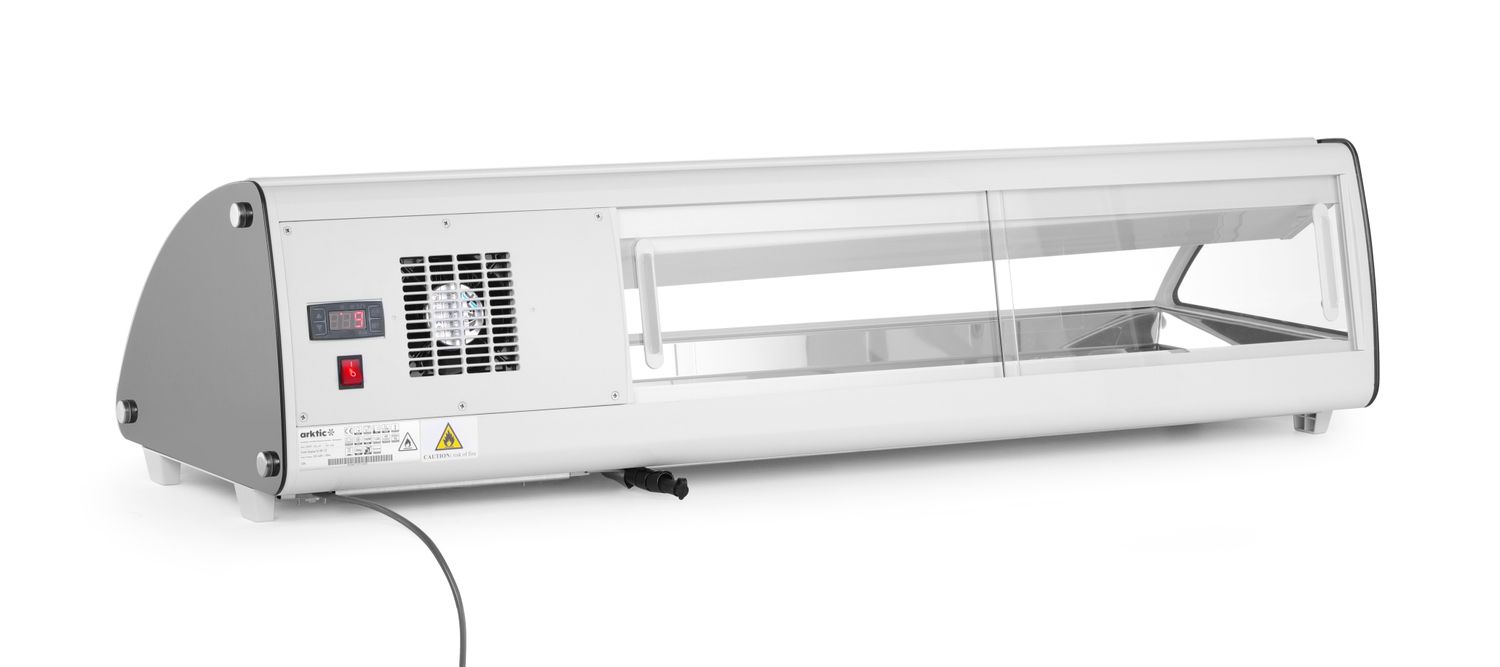 Witryna chłodnicza 5x GN 1/3, Arktic, 230V/160W, 1307x445x(H)327mm - obrazek 9