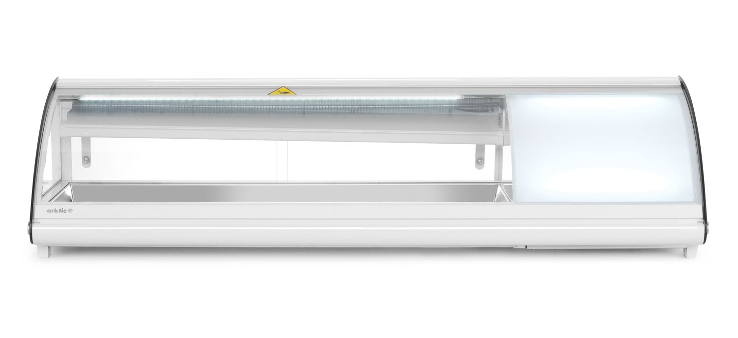 Witryna chłodnicza 5x GN 1/3, Arktic, 230V/160W, 1307x445x(H)327mm - obrazek 2