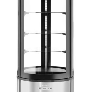 Witryna chłodnicza okrągła, Arktic, 360L, 230V/460W, ⌀680x(H)1755mm
