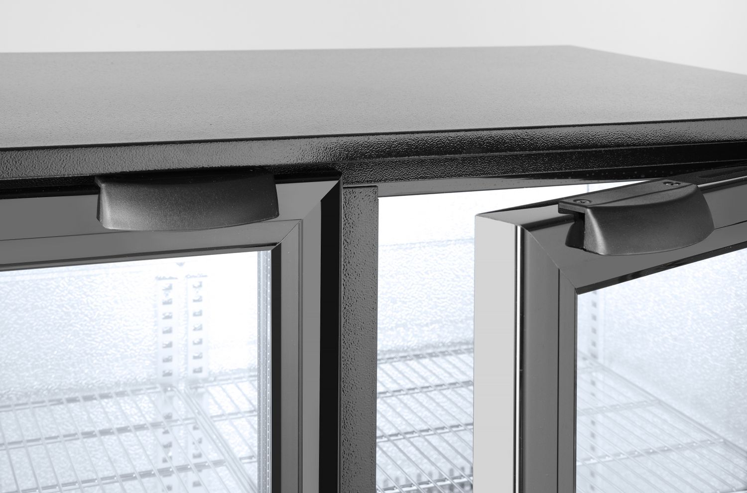 Lodówka barowa 2-drzwiowa, Arktic, 158L, czarny, 230V/160W, 900x530x(H)870mm - obrazek 6