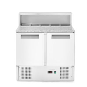 Stół chłodniczy z nadstawą i blatem granitowym, Arktic, 247L, 230V/145W, 900x700x(H)1070mm