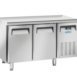 Stół mroźniczy 2-drzwiowy z agregatem bocznym, Arktic, GN 1/1, 230V/570W, 1380x700x(H)850mm