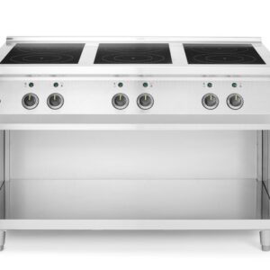 Kuchenka indukcyjna z 6 polami grzewczymi, HENDI, 400V/25500W, 1200x700x(H)890mm