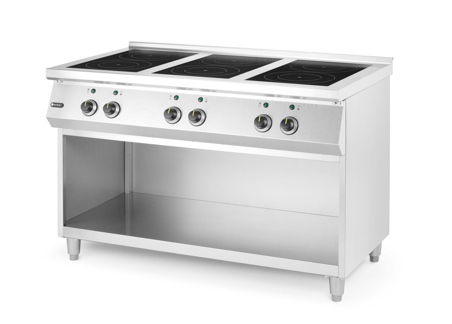 Kuchenka indukcyjna z 6 polami grzewczymi, HENDI, 400V/25500W, 1200x700x(H)890mm - obrazek 2