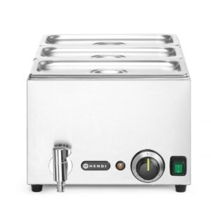 Zestaw: Bemar HENDI Ranger z kranem spustowym, HENDI, GN (H)150mm, GN 1/1, 230V/1000W, 605x332x(H)242mm