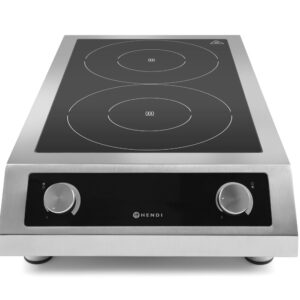 Kuchenka indukcyjna podwójna 7000, HENDI, Profi Line, 400V/7000W, 405x700x(H)145mm