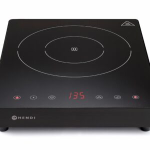 Kuchenka indukcyjna 2000 W, HENDI, Kitchen Line, 230V/2000W, 297x411x(H)57mm
