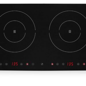 Kuchenka indukcyjna podwójna, HENDI, Kitchen Line, 230V/3500W, 608x405x(H)54mm