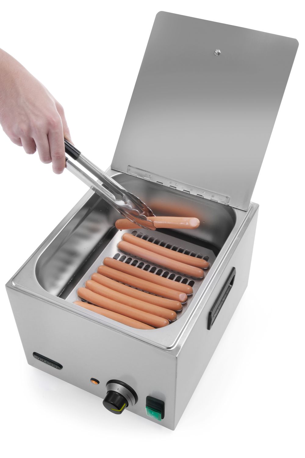 Podgrzewacz do parówek, HENDI, Kitchen Line, 6,6L, 230V/1000W, 287x386x(H)258mm - obrazek 4