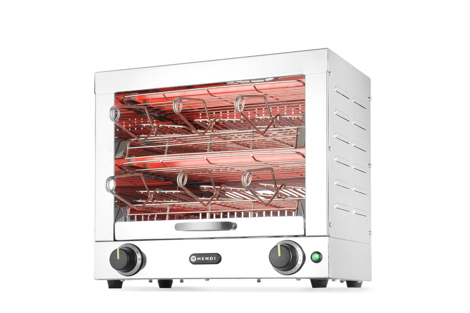 Toster kanapkowy z 6 klamrami, HENDI, 230V/3000W, 450x390x(H)400mm - obrazek 3