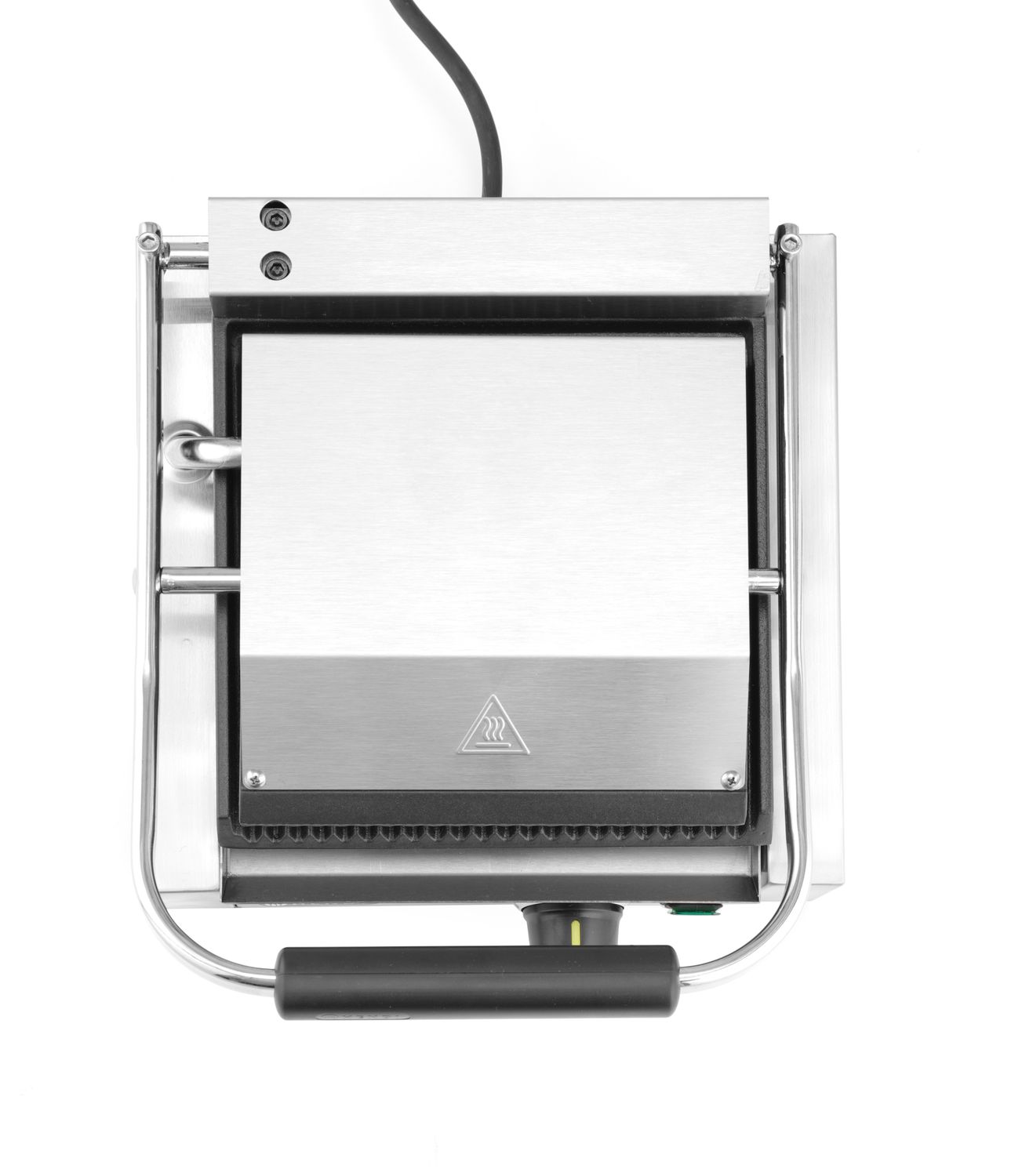 Grill kontaktowy pojedynczy, HENDI, góra i dół ryflowane, 230V/1800W, 310x375x(H)216mm - obrazek 5