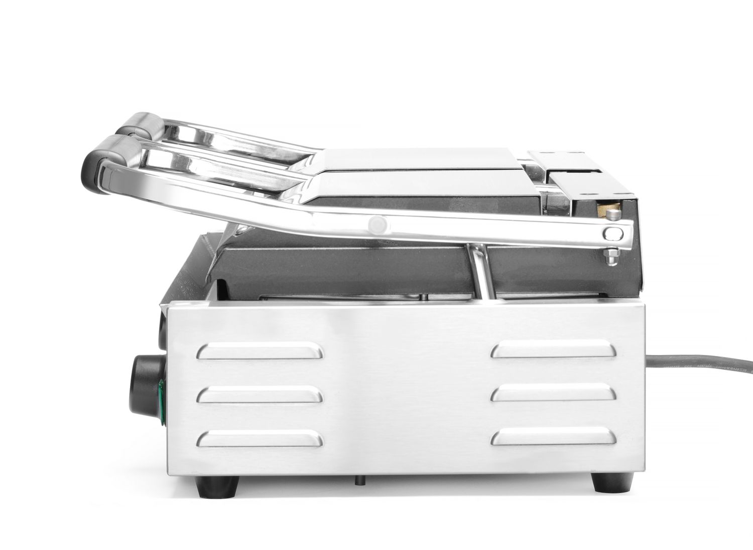 Grill kontaktowy podwójny Ryflowany, HENDI, góra i dół ryflowane, 230V/3600W, 570x375x(H)216mm - obrazek 5