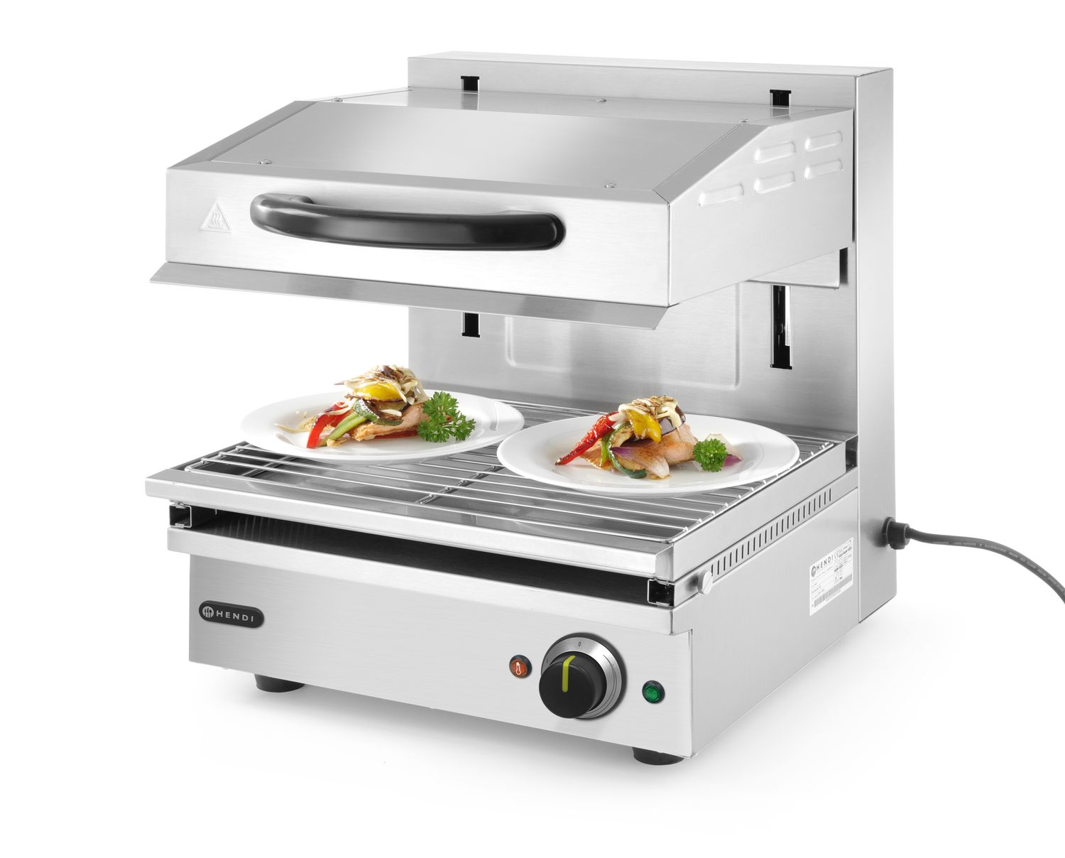 Salamander 450, HENDI, 230V/2800W, 470x520x(H)530mm - obrazek 2