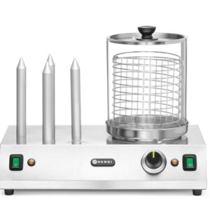 Podgrzewacz do parówek i bułek do hot-dogów, HENDI, 230V/550W, 500x310x(H)395mm