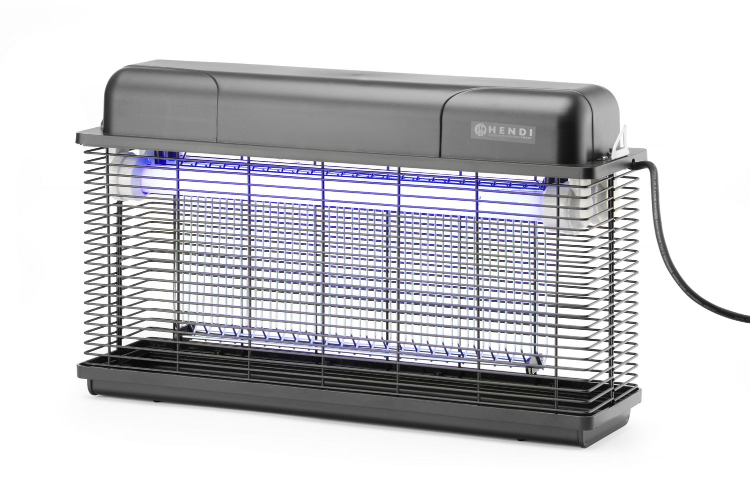 Lampa owadobójcza wodoodporna, HENDI, 100 m², 230V/40W, 510x135x(H)305mm - obrazek 2