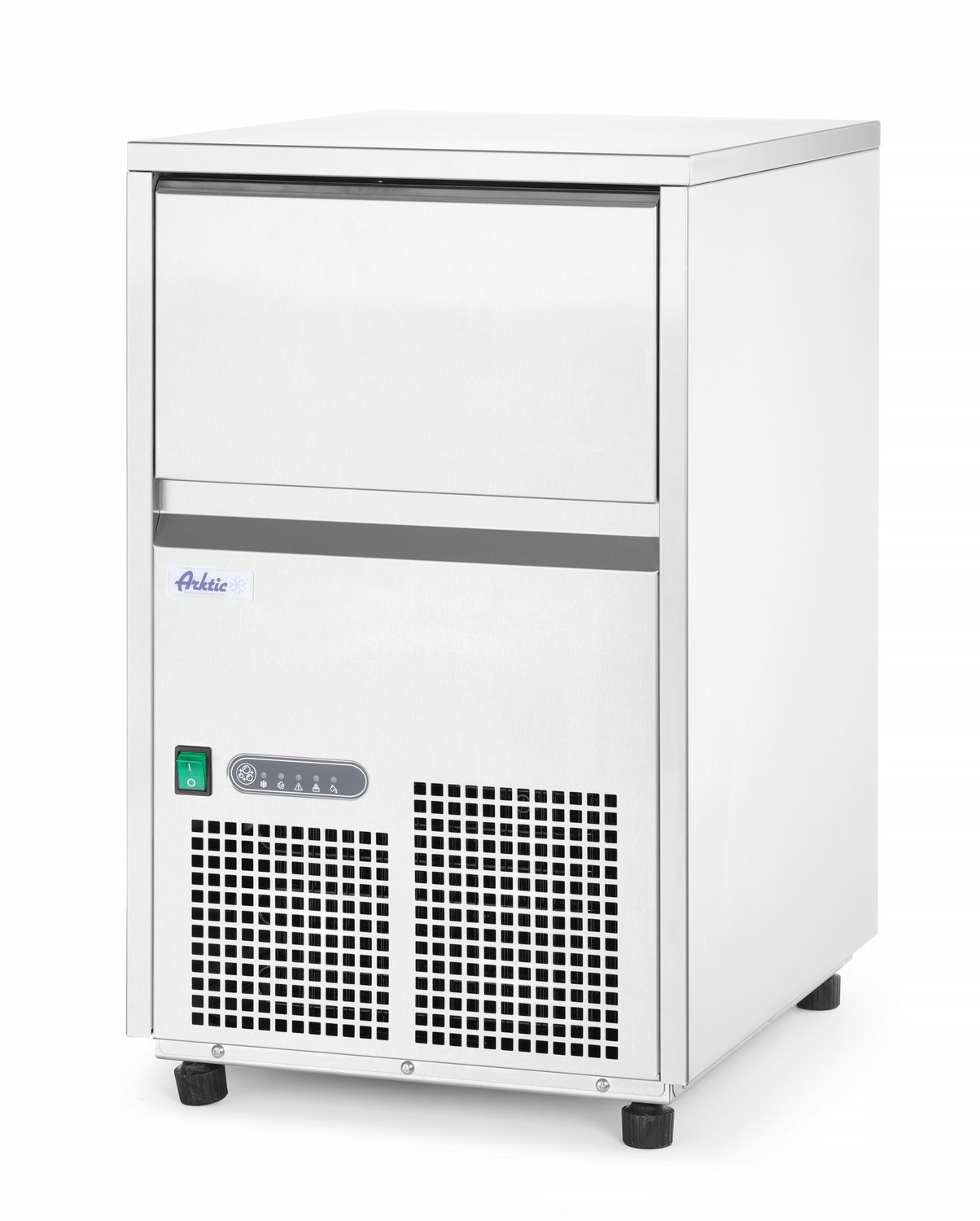 Kostkarka do lodu, Arktic, srebrny, 230V/385W, 380x520x(H)637mm - obrazek 2