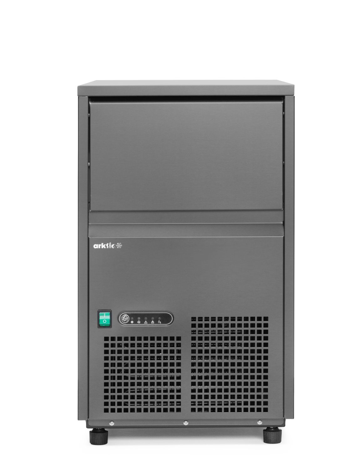 Kostkarka do lodu, Arktic, czarny, 230V/385W, 380x520x(H)637mm