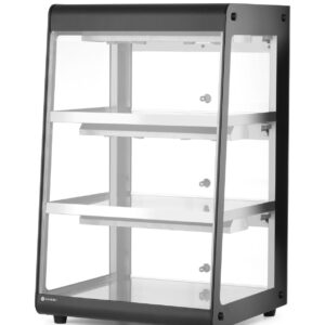 Witryna grzewcza nastawna, HENDI, czarny, 230V/500W, 472x447x(H)775mm
