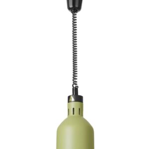 Lampa do podgrzewania potraw wisząca, cylindryczna, HENDI, zielony, 230V/250W, ⌀175x(H)250mm