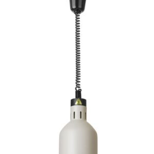 Lampa do podgrzewania potraw wisząca, cylindryczna, HENDI, biały, 230V/250W, ⌀175x(H)250mm