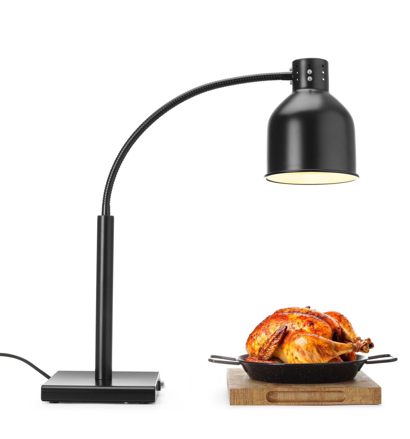 Lampa do podgrzewania potraw, giętka, HENDI, czarny, 230V/250W, 268x200x(H)660mm - obrazek 3