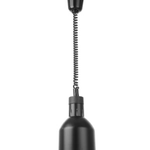 Lampa do podgrzewania potraw wisząca, cylindryczna, HENDI, czarny, 230V/250W, ⌀175x(H)250mm