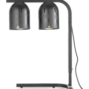 Lampa do podgrzewania potraw, podwójna, HENDI, czarny, 230V/250W, 453x360x(H)790mm