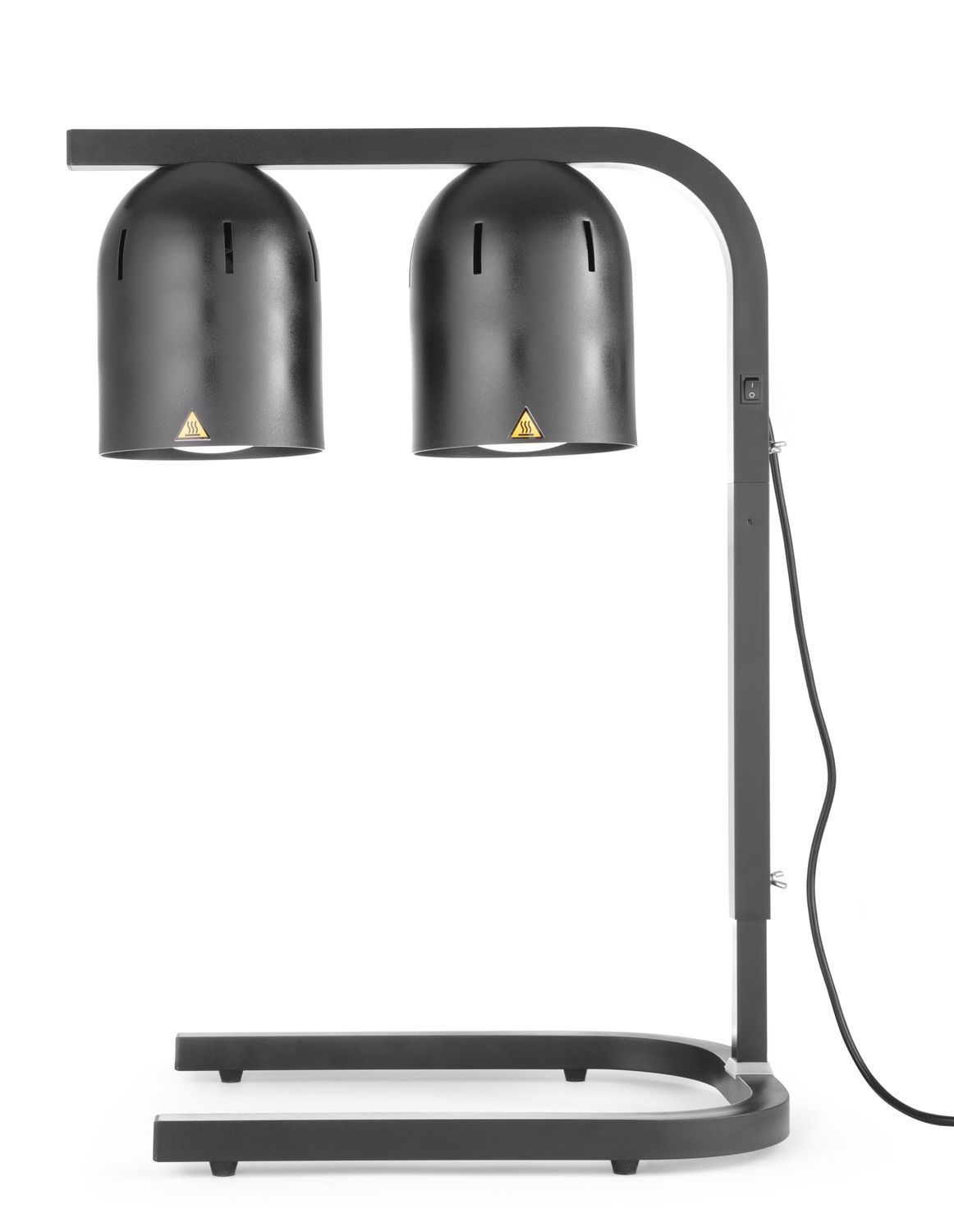 Lampa do podgrzewania potraw, podwójna, HENDI, czarny, 230V/250W, 453x360x(H)790mm