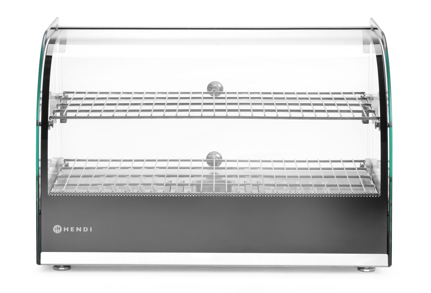 Witryna grzewcza podwójna, HENDI, podwójna, czarny, 230V/800W, 554x376x(H)376mm