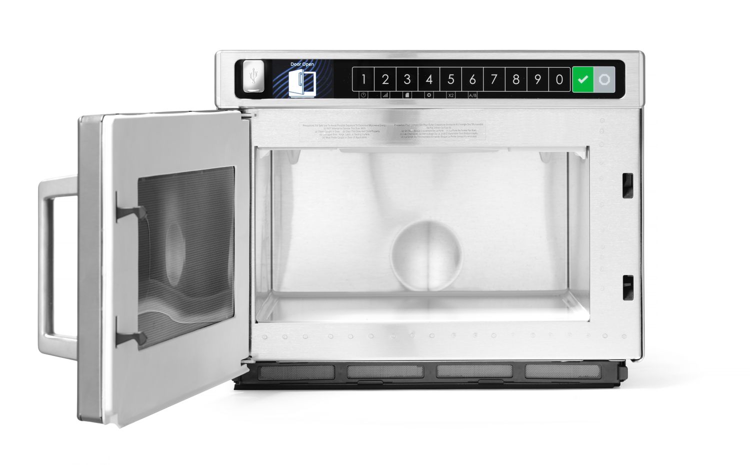 Kuchenka mikrofalowa 2900/1800 W, 100 programów, Menumaster, 17L, 230V/2900W, 419x578x(H)343mm - obrazek 3