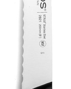 Nóż do pieczywa, seria UNIVERSAL, Arcoroc, UNIVERSAL, czarny, (L)320mm, Ząbkowany