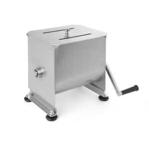 Mieszarka ręczna do farszu z dzieżą stałą, HENDI, wsad mięsa: 11,7 kg, 20L, 580x250x(H)415mm