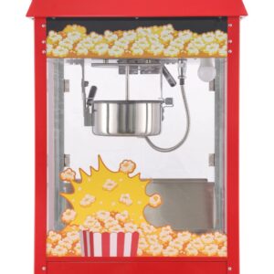 Urządzenie do popcornu, HENDI, czerwony, 230V/1155W, 560x420x(H)760mm