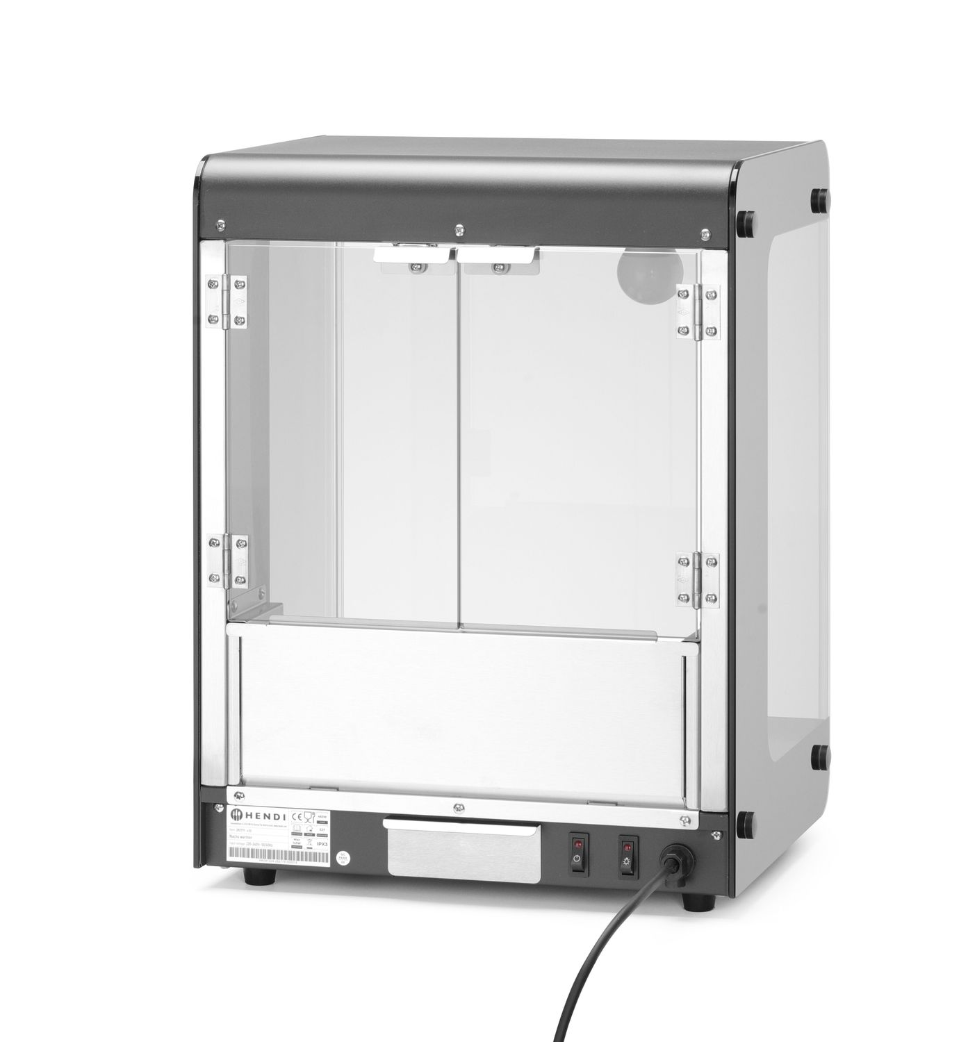Podgrzewacz do nachosów, HENDI, czarny, 230V/500W, 400x344x(H)525mm - obrazek 4