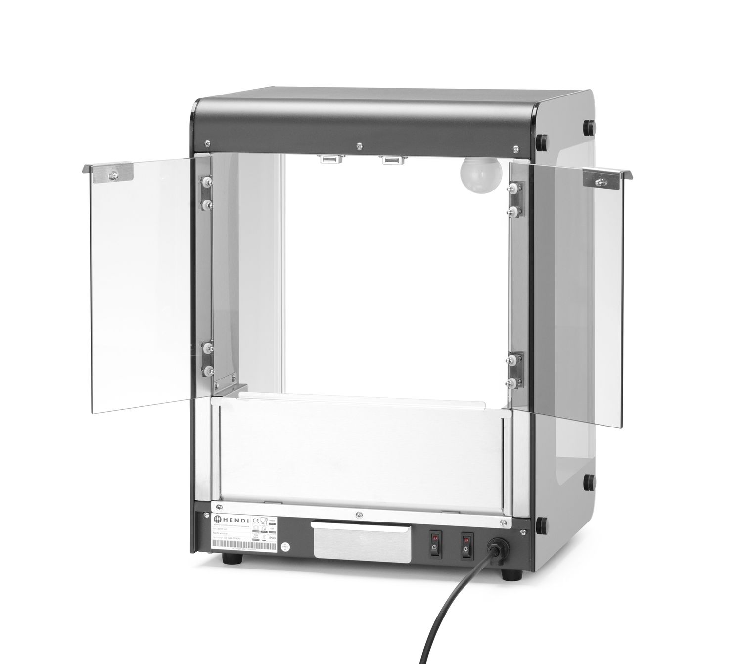 Podgrzewacz do nachosów, HENDI, czarny, 230V/500W, 400x344x(H)525mm - obrazek 5