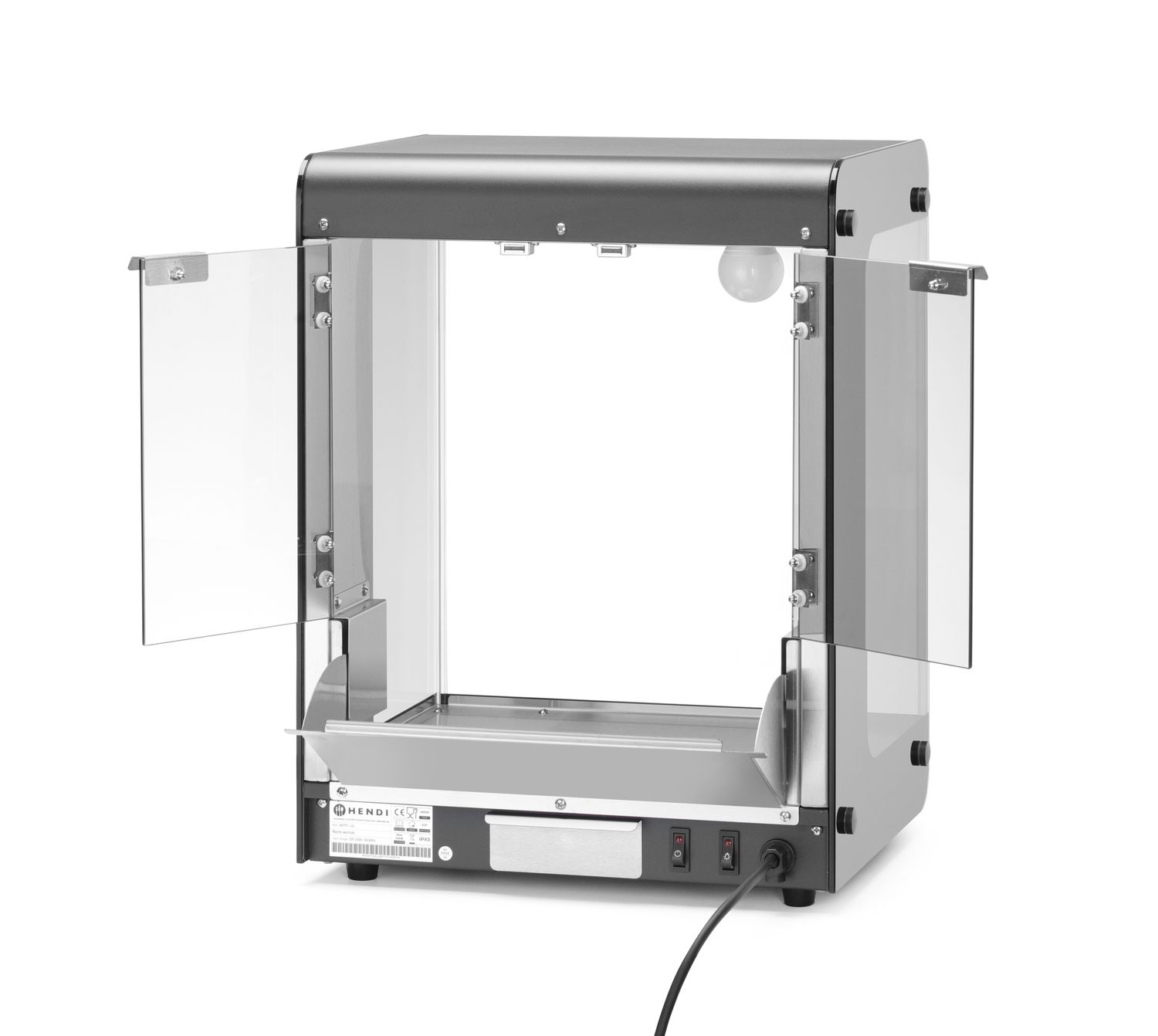 Podgrzewacz do nachosów, HENDI, czarny, 230V/500W, 400x344x(H)525mm - obrazek 6