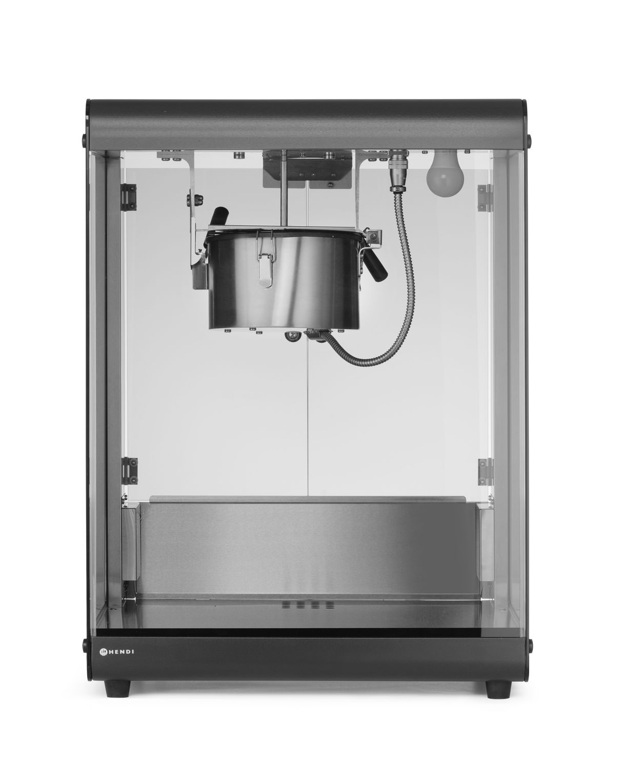 Urządzenie do popcornu, HENDI, 80L, czarny, 230V/1155W, 560x445x(H)775mm
