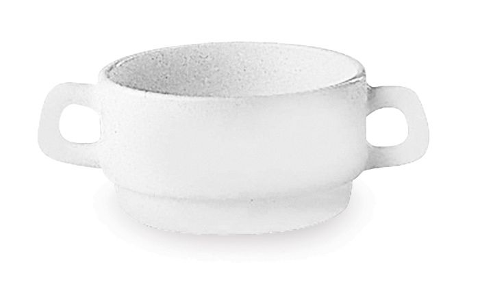 Bulionówka Restaurant, Arcoroc, 310 ml, 0,31L, biały, 6 szt., ⌀102x(H)58mm