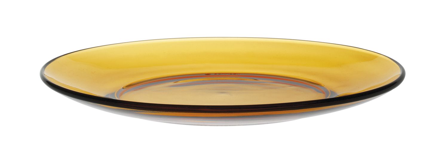 Talerz deserowy LYS AMBER, Duralex, pomarańczowy, ⌀190x(H)20mm