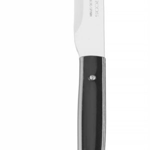 Nóż do steków, seria STEAK BASIC, Arcos, STEAK BASIC, czarny, (L)230mm, Ząbkowany