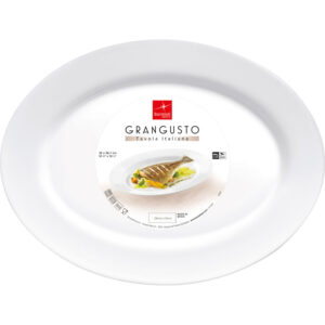 Talerz owalny do ryb, Grangusto, 350x267 mm
