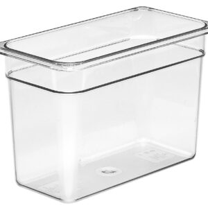 Pojemnik Camwear GN 1/3 z poliwęglanu, Cambro, GN 1/3, 6,9L, transparentny, 325x176x(H)200mm