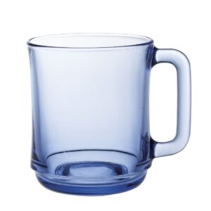 Szklanka z uchem LYS MARINE, Duralex, 0,31L, niebieski, 6 szt., ⌀80x(H)100mm