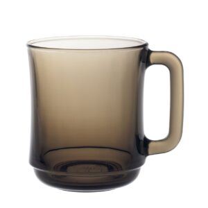 Szklanka z uchem LYS SEPIA, Duralex, 0,31L, brązowy, 6 szt., ⌀80x(H)100mm